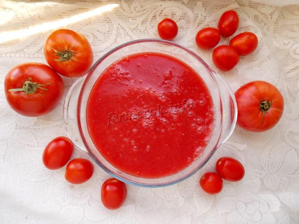 Рецепт вкусных помидор в собственном соку на зиму