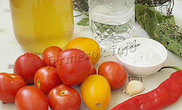 Фото помидоров с чесноком и медом