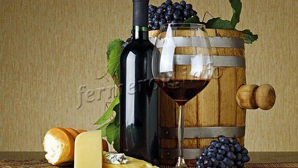 Виноград Пино Нуар используется для изготовления высококачественных столовых вин