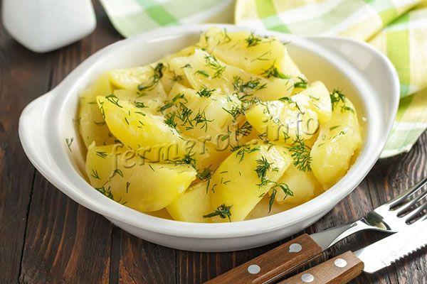 Использовать картофель Изюминка рекомендуется, прежде всего, для варки, потому что он хорошо разваривается